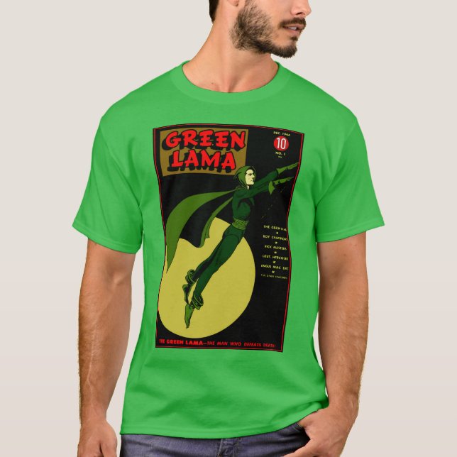T-shirt vert classique (Devant)