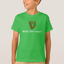 T-shirt vert craic enfant