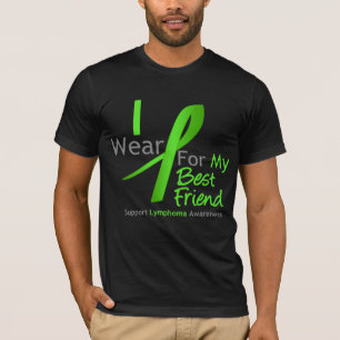 T-shirt Vert de chaux d'usage du lymphome I pour mon