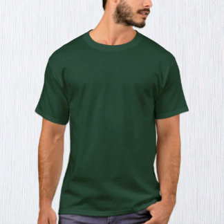 T-shirt vert de forêt pour hommes / Personnaliser