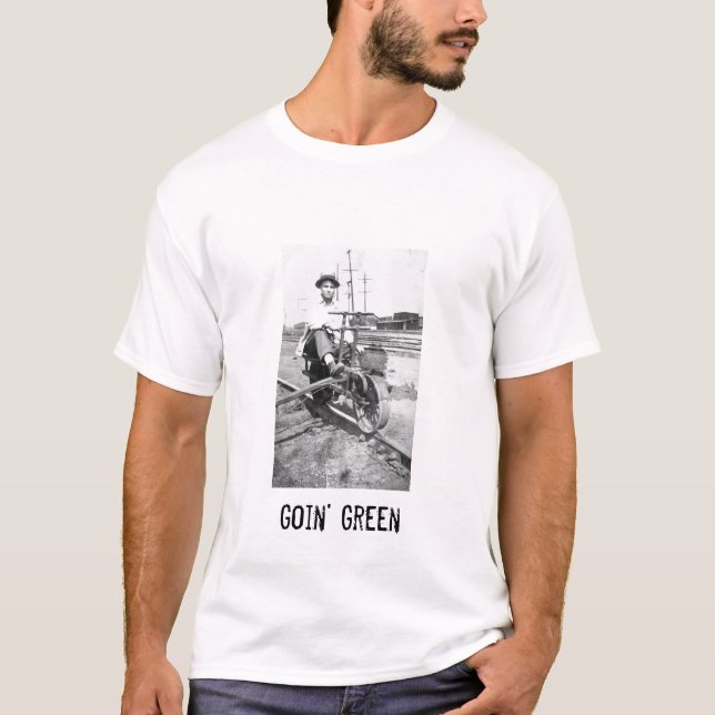 T-shirt Vert de Goin (Devant)