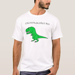 T-shirt Vert de Grumpasaurus Rex