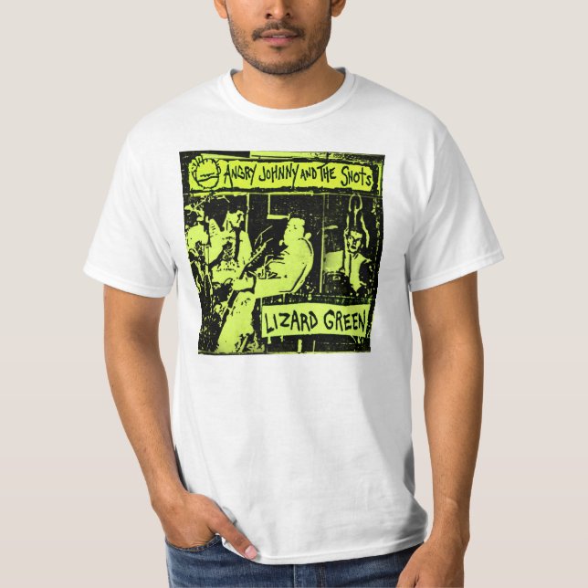 T-shirt Vert de lézard (Devant)