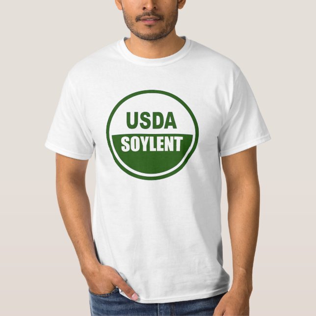 T-SHIRT VERT DE L'USDA SOYLENT (Devant)