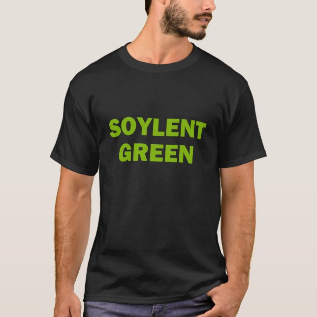 T-shirt Vert de Soylent (Devant)