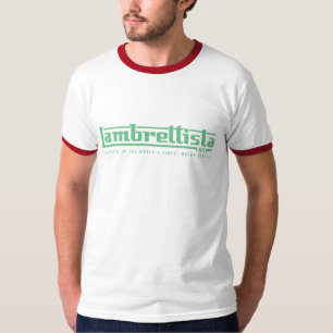 T-shirt vert des textes de vieille école de