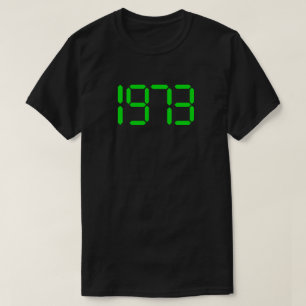 T-shirt vert Digital 1973 Droits d'avortement