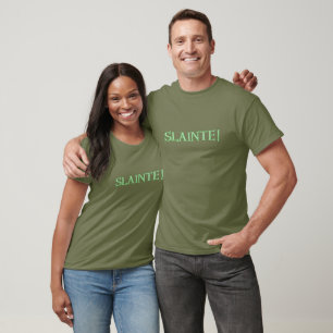 T-shirt vert fatigue pour femmes slainte