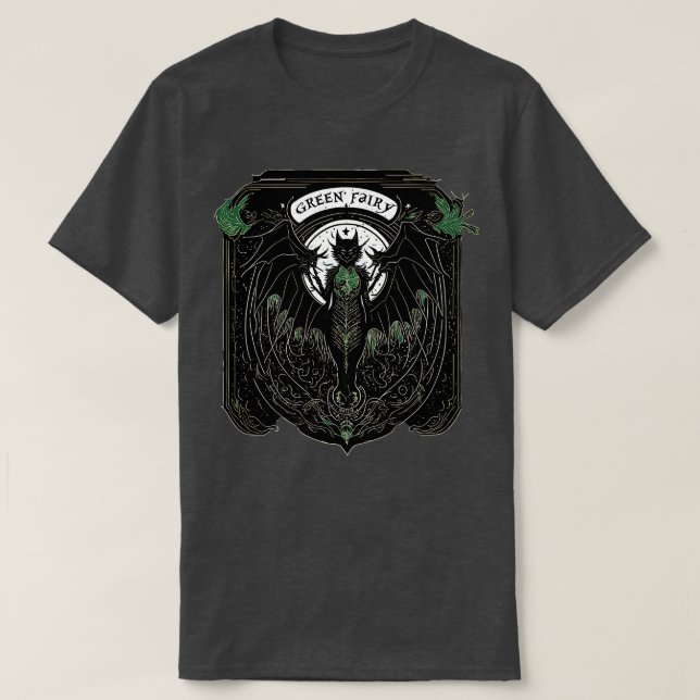 T-shirt vert Fée (Design devant)