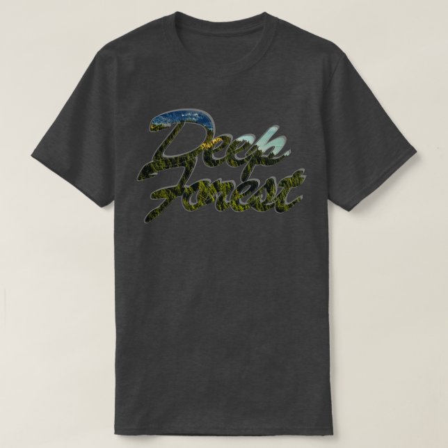 T-shirt Vert fonçé (Design devant)