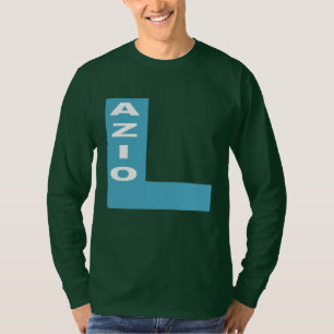 T-shirt vert foret manches longues  DESIGN LAZIO