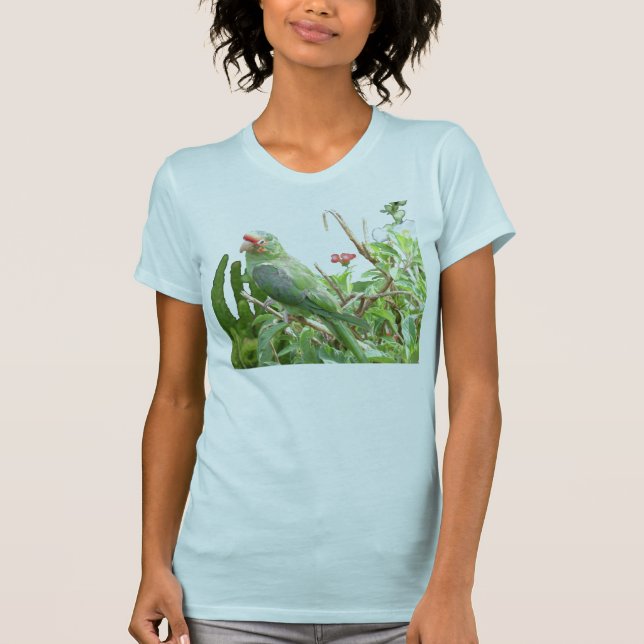 T-shirt vert Lorikeet Jersey Bird (Devant)