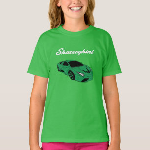 T-shirt vert Sharerghini, sharerghini