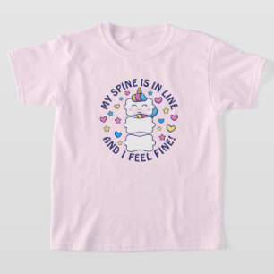T-shirt Verticorn™ Mon Épine Est En Ligne Chiropratique