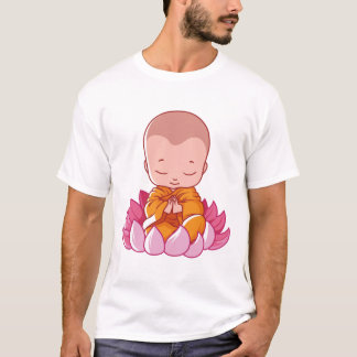 T-shirt Vesak Bouddhisme Dessin Animé Bouddha Anniversaire