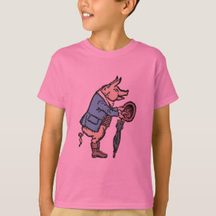 T-shirt Veste de porc Piggy mignonne Formelle Antique