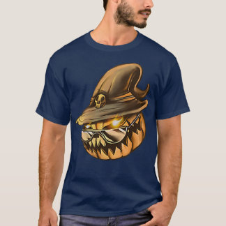T-shirt Veste Lanterne Portant des lunettes de soleil Éffr