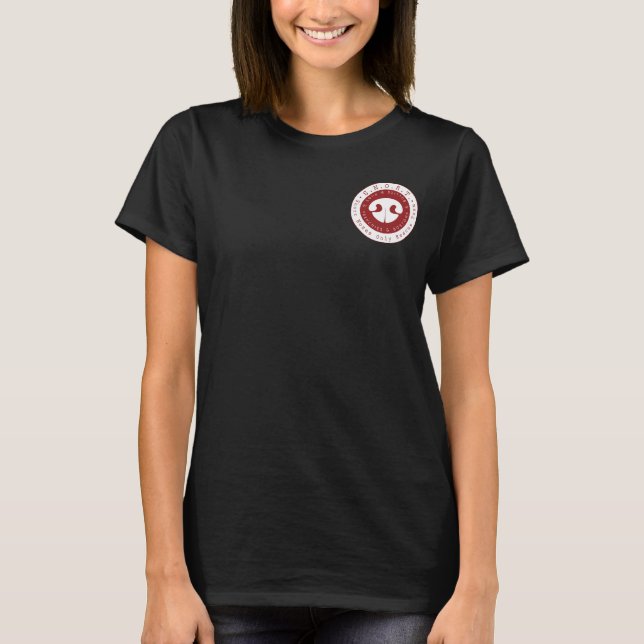 T-shirt Veste Logo Rouge Snort 2016 (Devant)