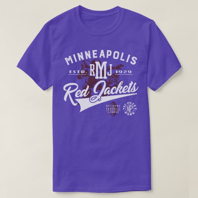 T-shirt Veste rouge Minneapolis (Design devant)