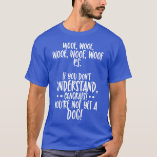 T-shirt Vet Chien Si Vous Ne Comprenez Pas Félicitations