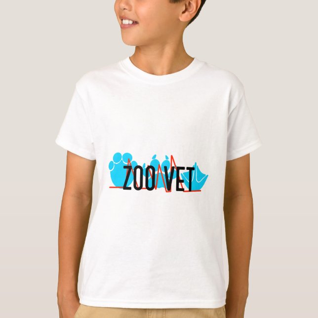 T-shirt Vet Zoo de médecine vétérinaire (Devant)
