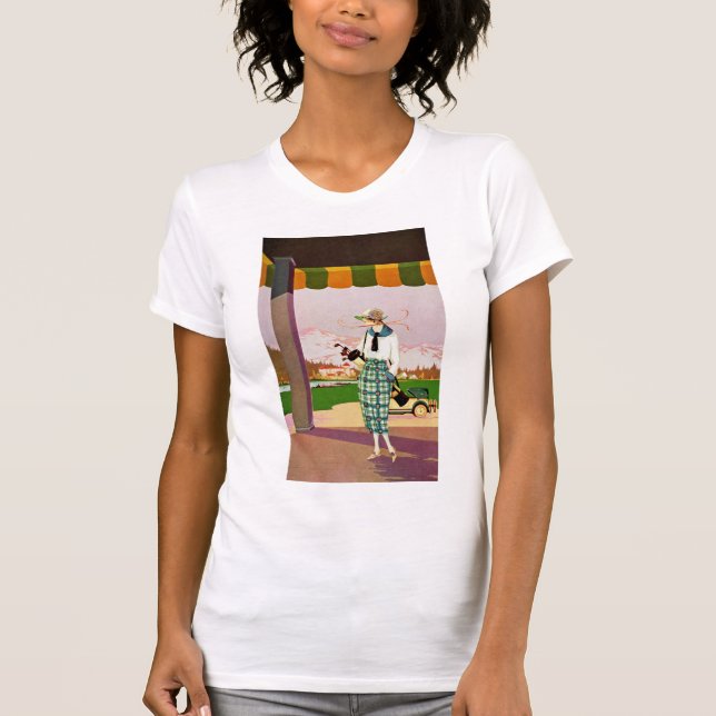 T-shirt Vêtement à la mode de golf (Devant)
