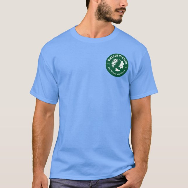 T-shirt vêtement américain pour hommes (Devant)