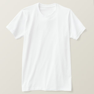 T-shirt vêtement américain pour hommes blancs simp