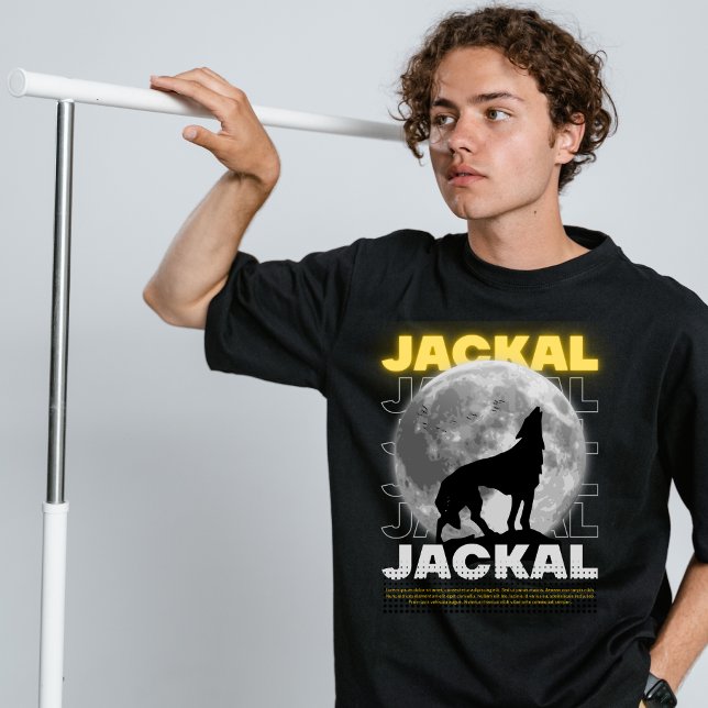 T-shirt vêtement de rue Jackal (Créateur téléchargé)