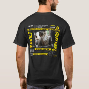T-shirt Vêtement de rue personnalisé pour amateur de chats