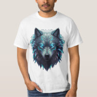 Vêtement loup 3D ultra-détaillé - Bold Neon Wildli