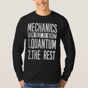 T-shirt Vêtement mécanique quantique - Conception mécaniqu