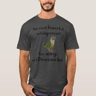 T-shirt Vêtements à pâte verte Conure Les plus antidépress