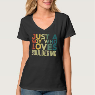 T-shirt Vêtements à souder Bouldern Rock Escalade Climber