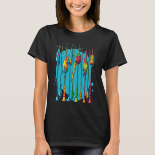 T-shirt Vêtements assortis pour famille de voyage de pêche