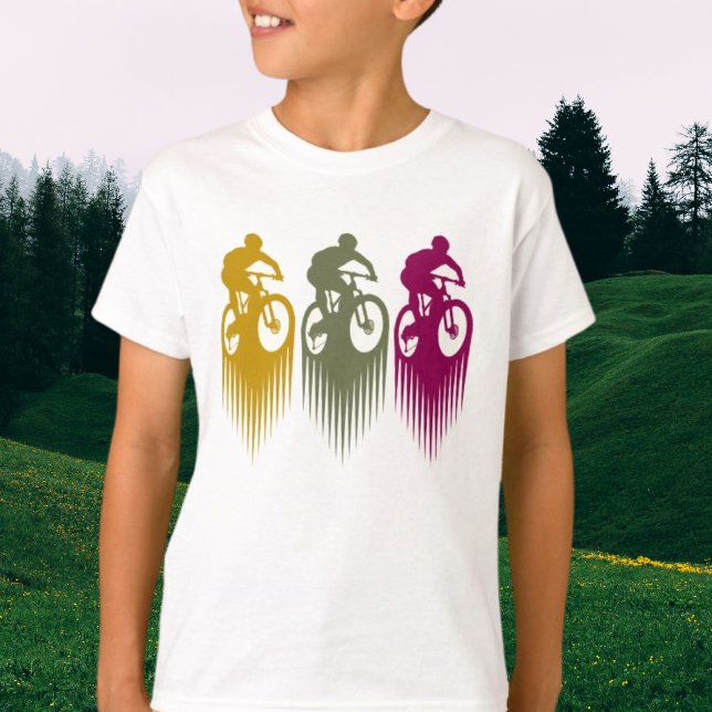 T-shirt Vêtements colorés VTT VTT VTT (Créateur téléchargé)