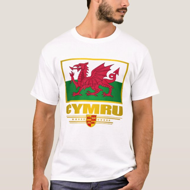 T-shirt Vêtements Cymru (Pays de Galles) (Devant)