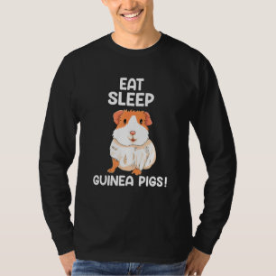 T-shirt Vêtements d'animaux Mangez des cochons de Guinée e