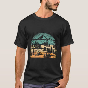 T-shirt Vêtements de camping extérieurs Hommes Femmes Enfa