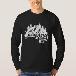 T-shirt Vêtements De Camping Tente De Glamping À L'Extérie