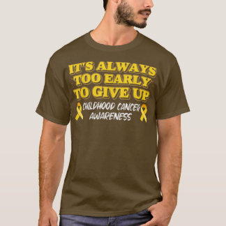T-shirt Vêtements de cancer de l'enfance pour la guerre co