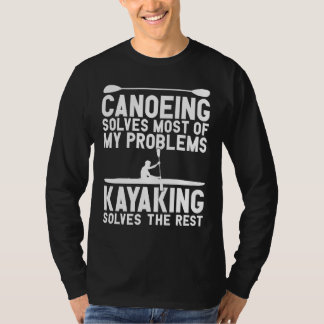 T-shirt Vêtements de canoë et de kayak - Meilleur design d