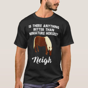 T-shirt Vêtements de cheval miniature Conception de chev