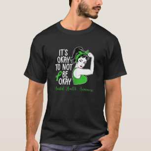 T-shirt Vêtements De Dépression Pour Femmes Et Santé Menta