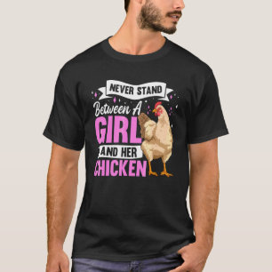 T-shirt Vêtements de ferme pour propriétaire de poulet pou