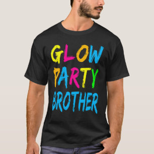T-shirt Vêtements de fête de lueur Fête de lueur Frère de