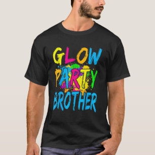 T-shirt Vêtements de fête de lueur Fête de lueur Frère de