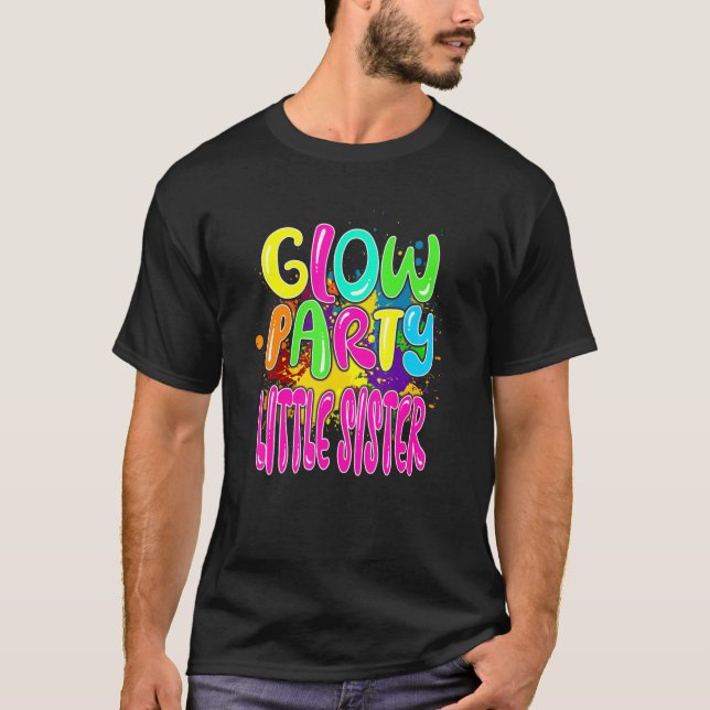 T-shirt Vêtements de fête de lueur Tee - shirts de fête de (Devant)