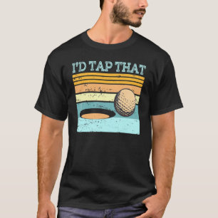 T-shirt Vêtements de golf J'Ai Appuyé Que Golfball Boule G