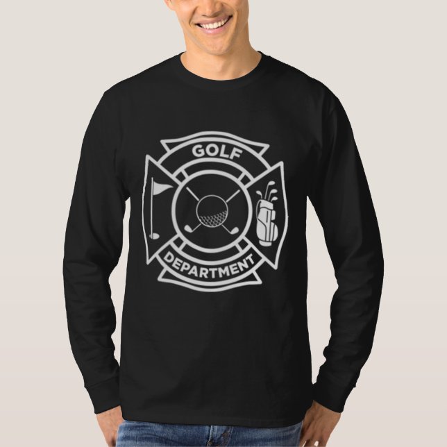 T-shirt Vêtements De Golf Pour Hommes Drôle Cool Idée Cade (Devant)